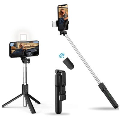 orzy selfie stick with tri[pod