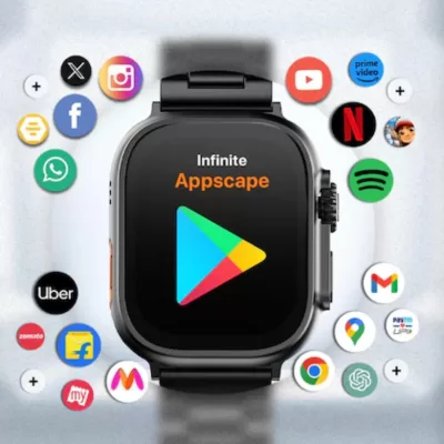 Fire Boltt Oracle wrist phone smartwatch on flipzoneonline.com